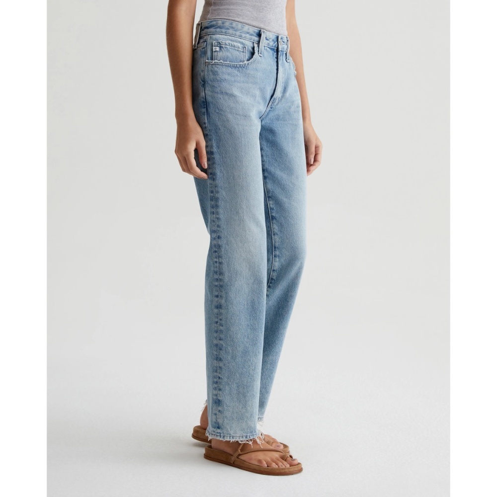 ✨NWT✨ AG Adriano Goldschmied Remy Low Rise Boxy Straight Jeans in Idyllic Sz 29 - Picture 4 of 11